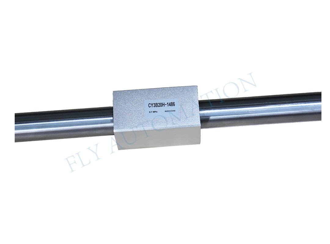 SMC Rodless магнитно соединило цилиндр с резиновым бампером