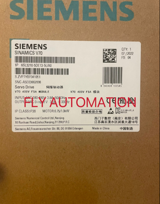 6SL3210-5DE13-5UA0 85044095 Servo Drive SIEMENS V70