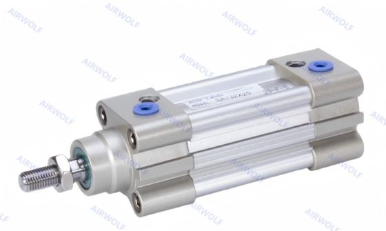 AIRTAC ISO15552 Aluminum Standard Cylinder Double Acting SAI SAID SAIJ Bore 32mm To 200mm Stroke 10mm To 2000mm SAI80X150S SAID200X400S