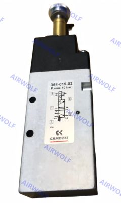 Camozzi 3/2 5/2 Way Solenoid Valve 1/8 1/4 Port 24V DC 230V AC 334-015-02 344-015-02 358-015-02 354-015-02 334-015-02-G77 334-015-02-G7J 334-015-02-G7K 334-015-02-G73 334-015-02-G72 344-015-02-G77
