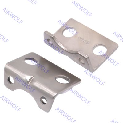 AIRTAC Nodular Cast Iron Carbon Steel Cylinder Mounting Accessories for Tie-rod Standard Cylinder SC Series LB with Bore Size 32-250