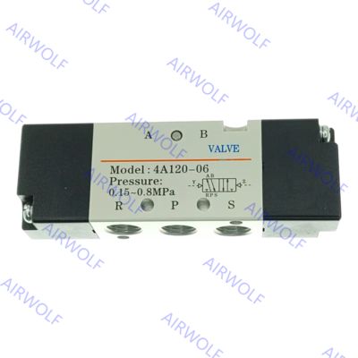 4A110-M5/06, 4A120-M5/06 AIRTAC 4A100 Series 5/2 way Air Valves M5 1/8"