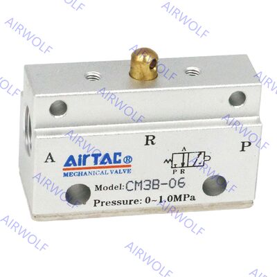 CM3B-06, CM3R-06, CM3L-06, CM3PL-06 AirTAC CM3 Series 3/2 way Control Valve 1/8"