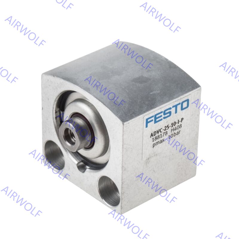 ADVC-25-5-A-P-A,-10,-15,-20,-25 ADVC-25-5-I-P-A,-10,15,-20,-25 Festo Double-Acting Short-stroke Cylinders
