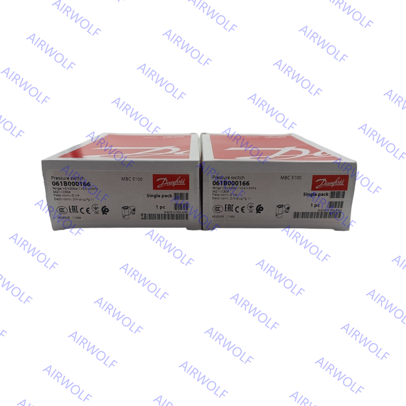061B000066 061B000166 061B000266 DANFOSS Pressure Switch MBC5000/5100