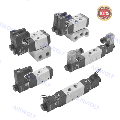 5/2-ходовой 3/2-ходовой Mindman Алюминиевые клапаны с золотниковым поршнем DC24V AC220V MVSC-180-4E1 MVSC-180-4E2 MVSC-180-4E2-DC24-L