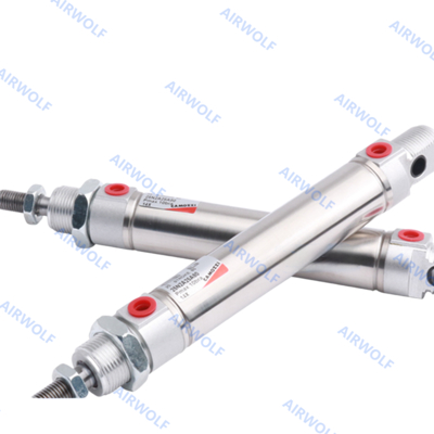 CAMOZZI ISO6432 Пневматический цилиндр из нержавеющей стали 0,15-1,0MPa 24 25 серия