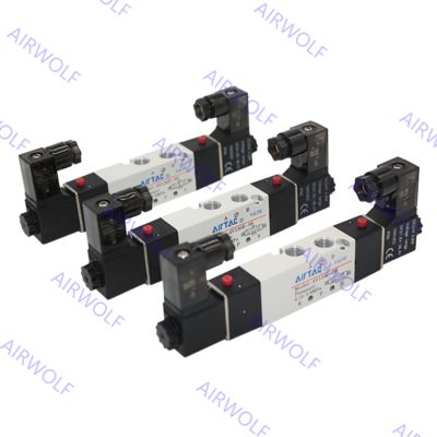 5/2,5/3 Пути Airtac Electric электромагнитные клапаны 4V110-M5, 4V110-06, -4V130C/E/P-06, -4V120-06