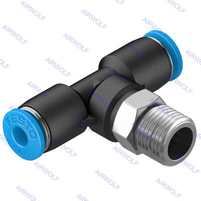 Festo QST-1/8-4 QST-1/8-4-100 QST-1/8-6 QST-1/8-6-100 QST Серия Т-приспособления